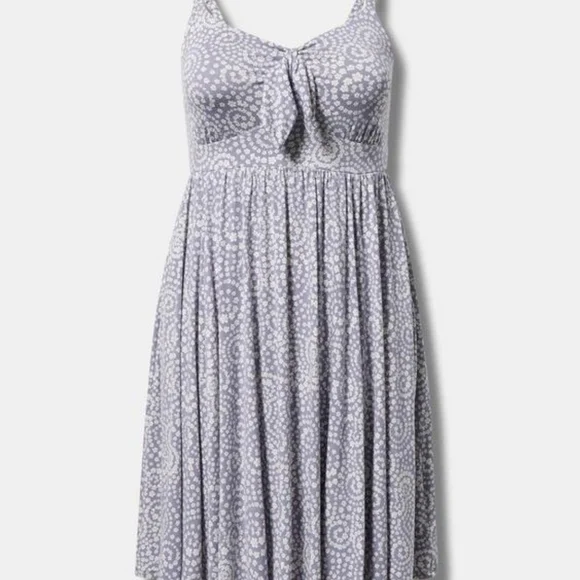 Torrid Super Soft Purple Mini Dress Size 0X - Picture 6 of 6